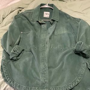 Zara outerwear with pockets